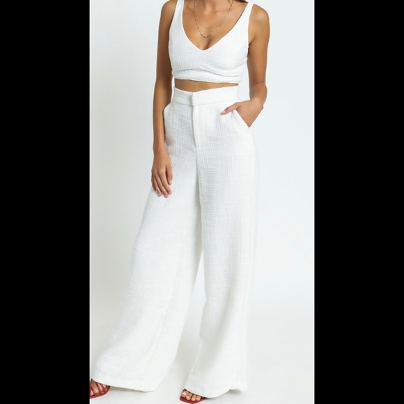 Adelaide Two Piece Wide Leg Pant Set - Picture 2 of 10